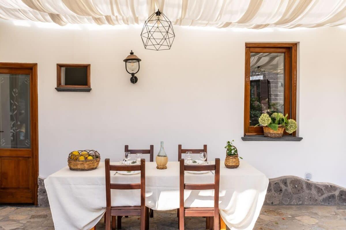 Villa Mimosa Rustic Elegance Views & Pool Massa Lubrense Exteriér fotografie