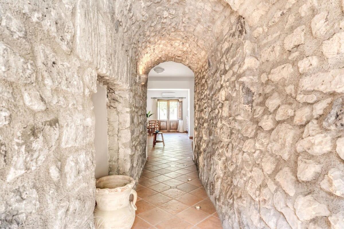 Villa Mimosa Rustic Elegance Views & Pool Massa Lubrense Exteriér fotografie