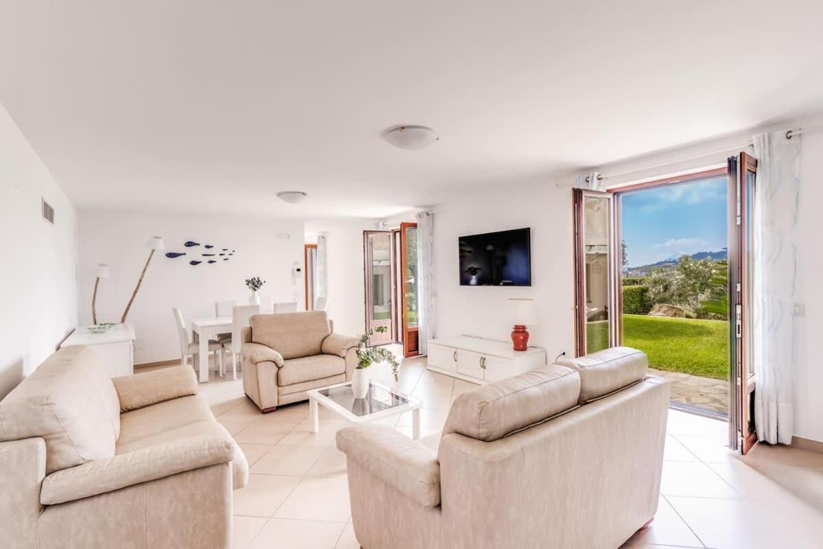 Villa Mimosa Rustic Elegance Views & Pool Massa Lubrense Exteriér fotografie