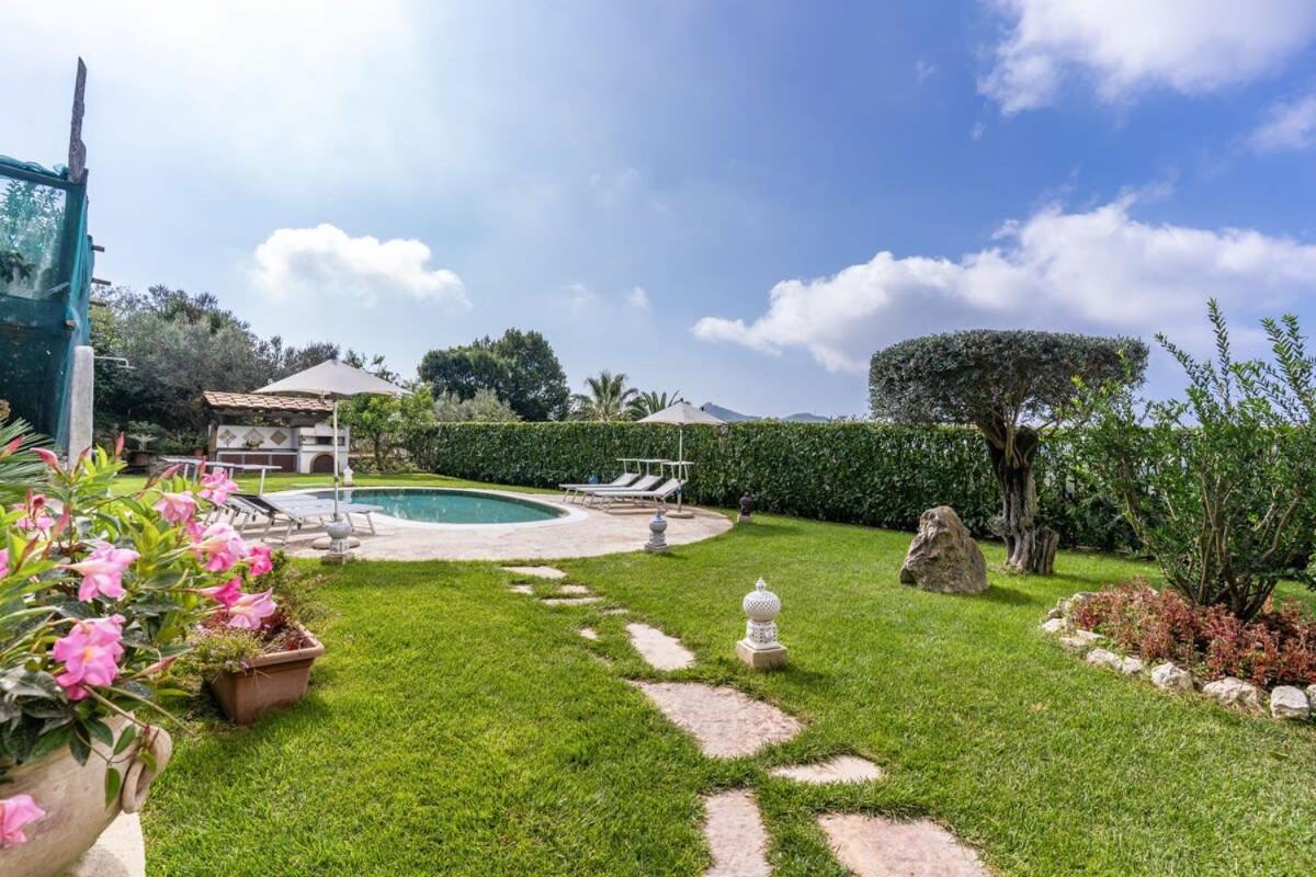 Villa Mimosa Rustic Elegance Views & Pool Massa Lubrense Exteriér fotografie